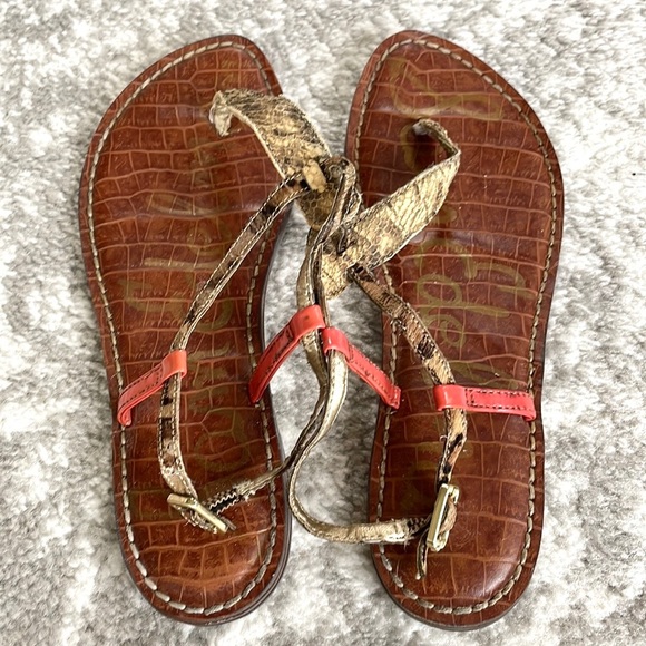 Sam Edelman t-strap sandals - Picture 5 of 7